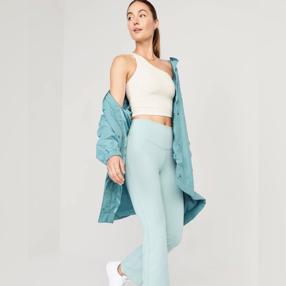 NWT One-Shoulder Longline Sports Bra/Crop Top